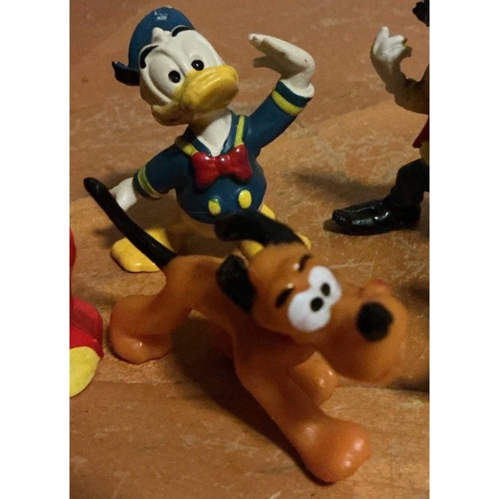 Small Lot Of 9 Disney‎ PVC Figures, Mickey Mouse, Donald Duck, Goofy, Tallest 3" - Picture 6 of 13